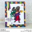 TINY TOWNIE WONDERLAND MAD HATTER RUBBER STAMP